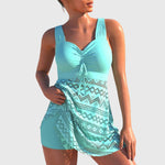 Judith | Two-Piece Swim Set with Skirt – view 3