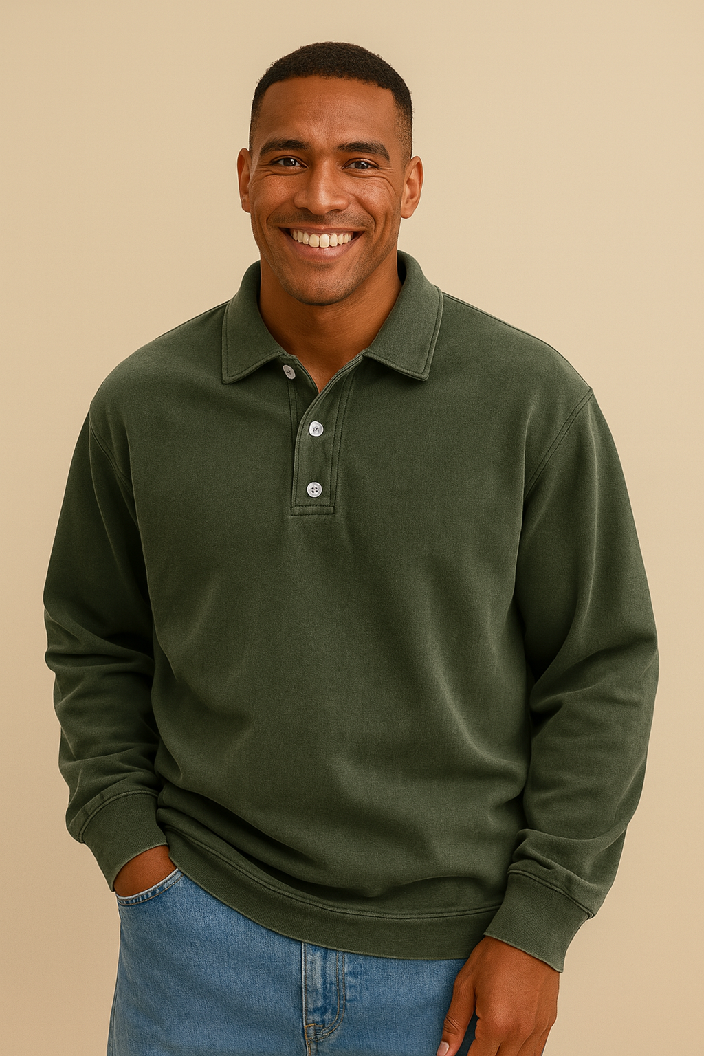 Marko | Long Sleeve Retro Grad T-Shirt – view 3