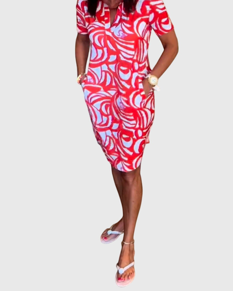 Jeanne | Flattering Avenue Walk Dress – view 2