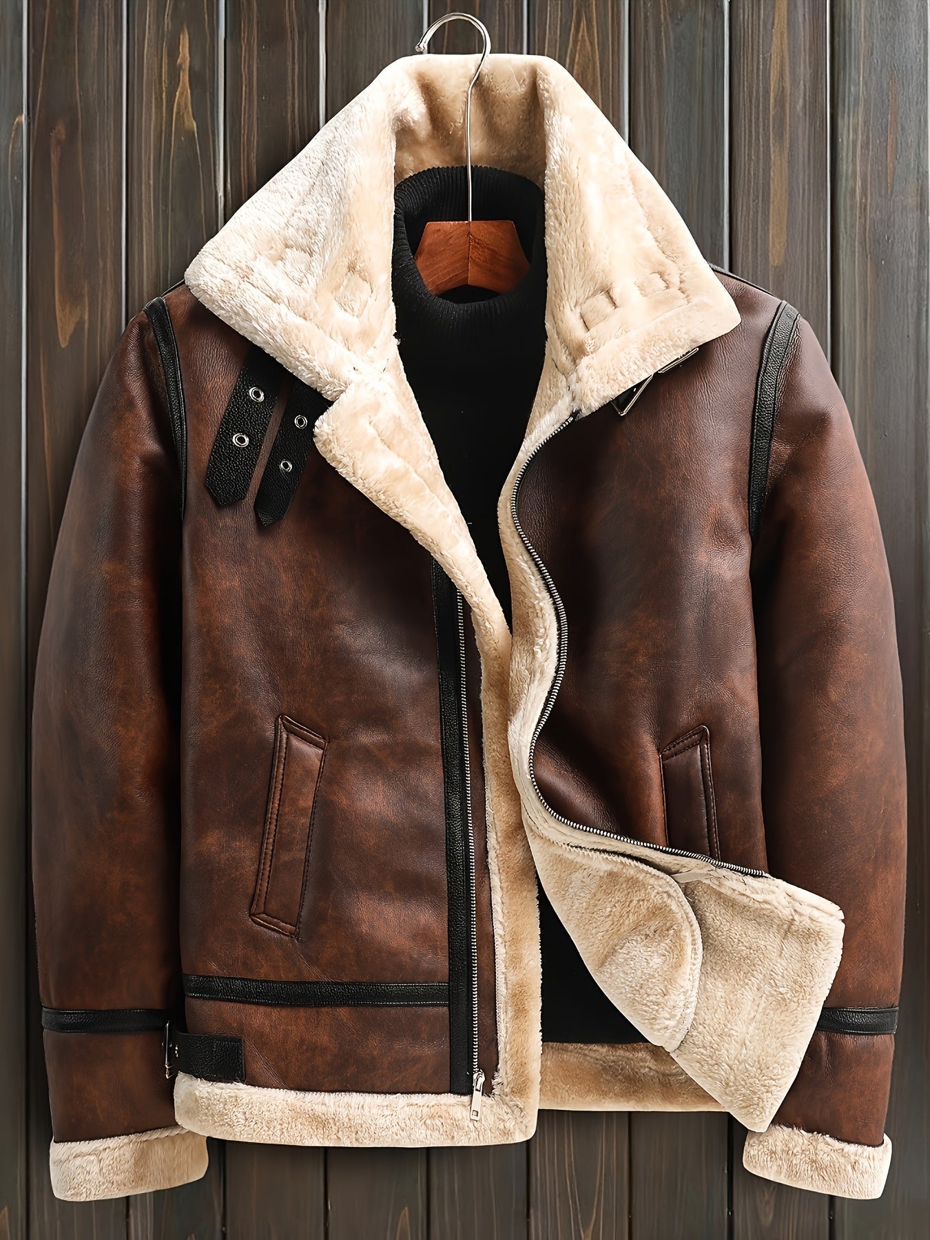 Dorian™ | L’Aviateur: Jacket Featuring Luxurious Accents – view 7