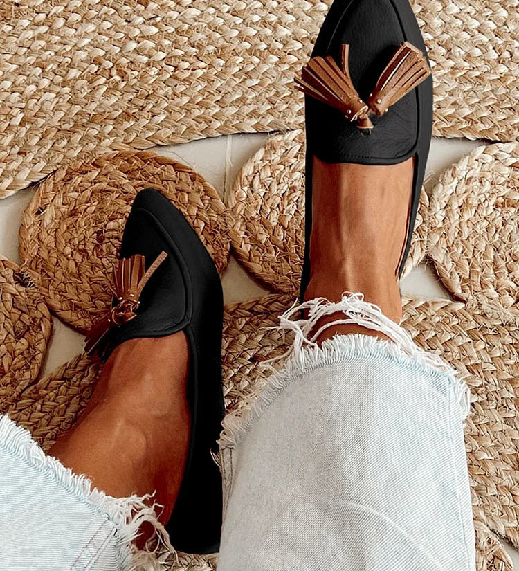 Vesperia - Contemporary Fringed Moccasins – view 2