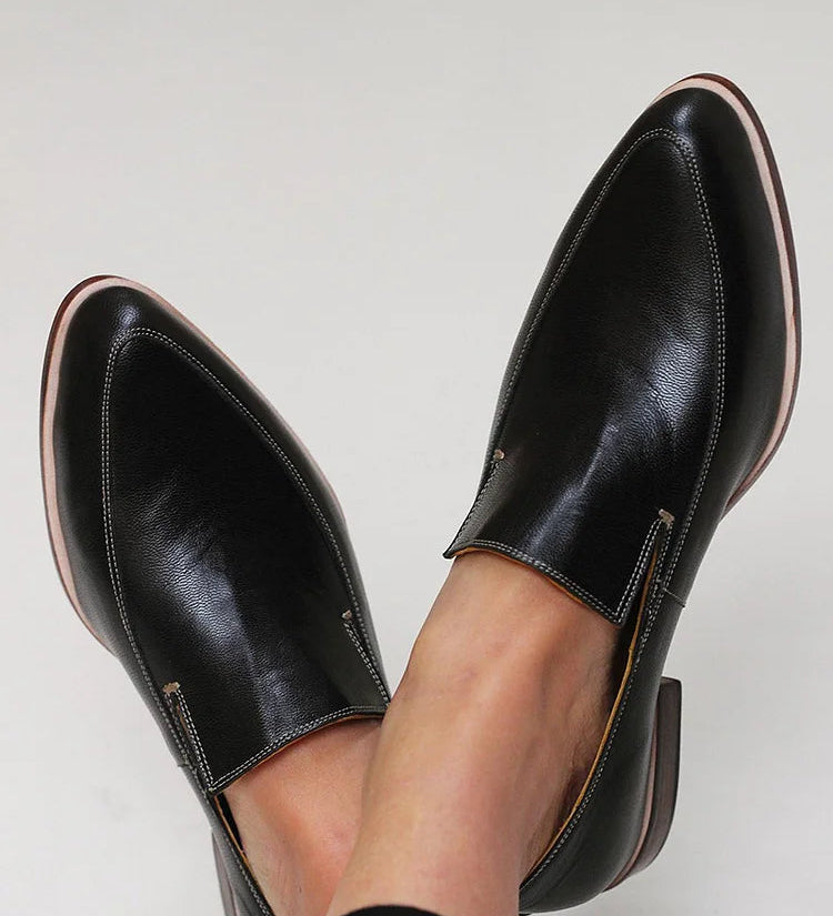 Thalia - Sleek Sculpted Minimalist Loafers