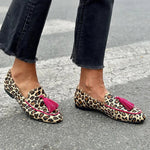 Rihanna - Animal Print Slip-On Loafers – view 2