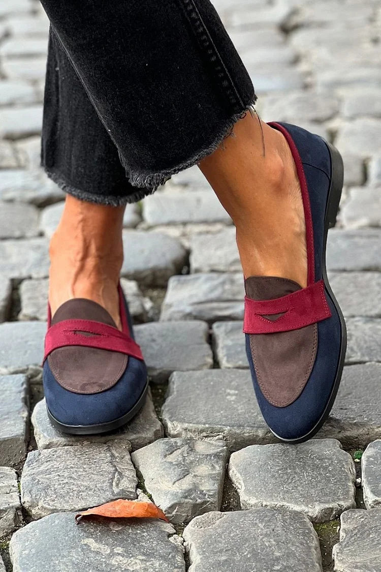 Sylvie - Chic Two-Tone Moccasin – view 2