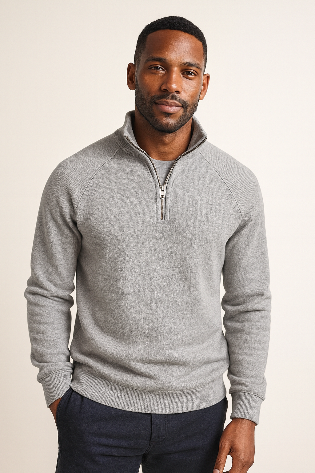 Owen | High-Collar Fleece Vest – view 13