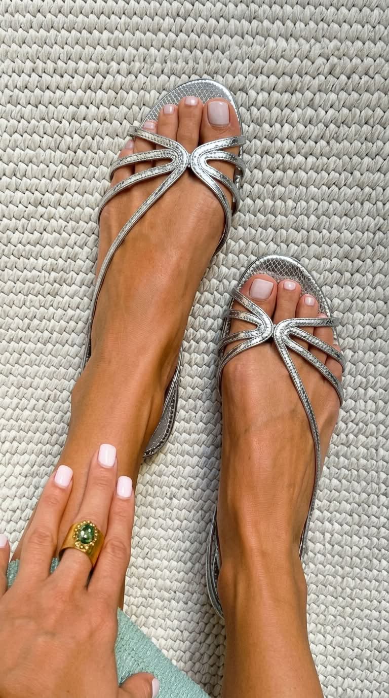 Ginevra | Golden Sandals Summer Elegance – view 4