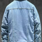 Milan™ | Cozy Winter Denim Jacket – view 5