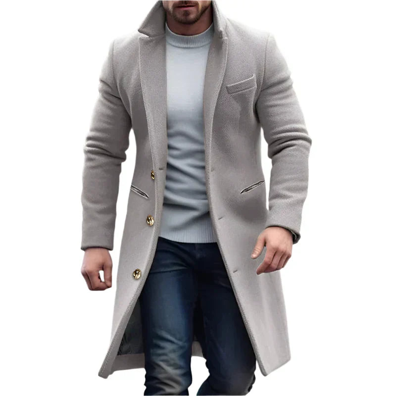 Adrien™ | Timeless Men's Overcoat – view 3