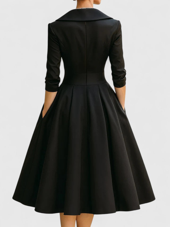 Yan | Elegant Midi Dress – view 4