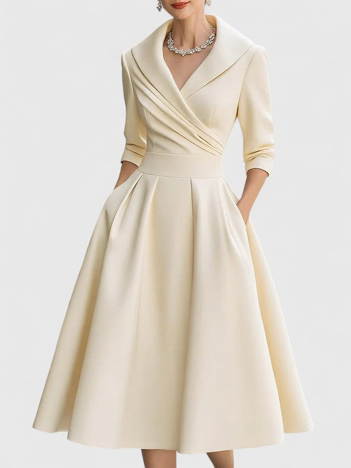 Yan | Elegant Midi Dress – view 7