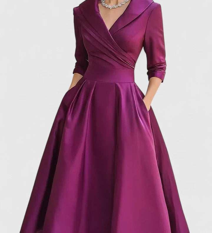 Yan | Elegant Midi Dress – view 8