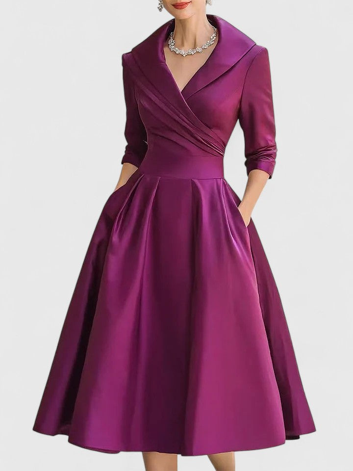 Yan | Elegant Midi Dress – view 8