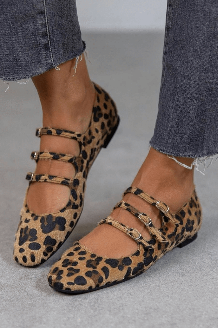 Angelie - Leopard Pattern Footwear – view 3