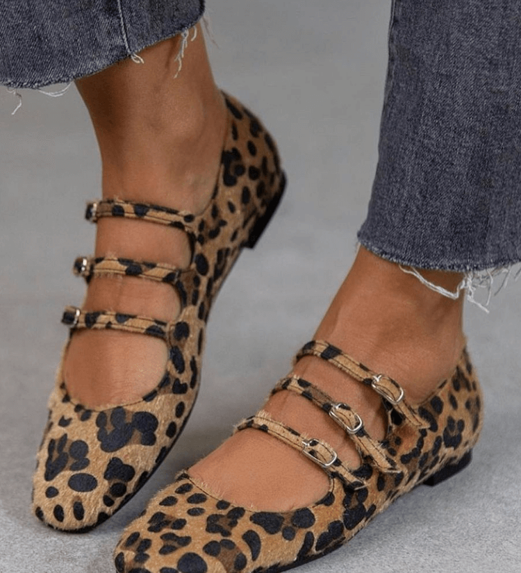 Angelie - Leopard Pattern Footwear – view 3
