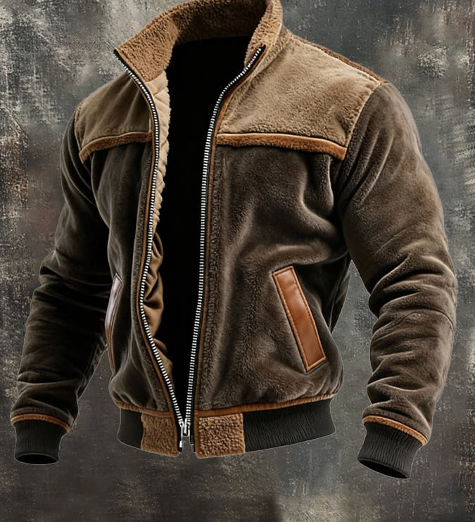 David | Premium Plush Jacket with Cozy Fleece Lining