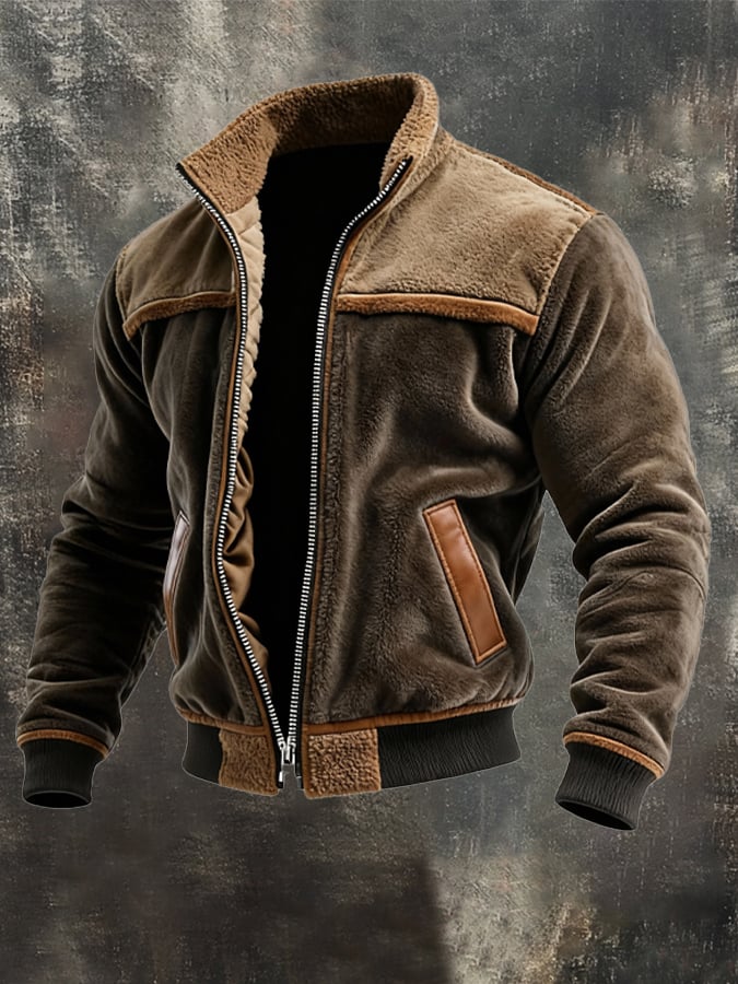 David | Premium Plush Jacket with Cozy Fleece Lining