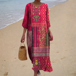 Iris - Long, fluid dress that is chic and comfortable – view 2