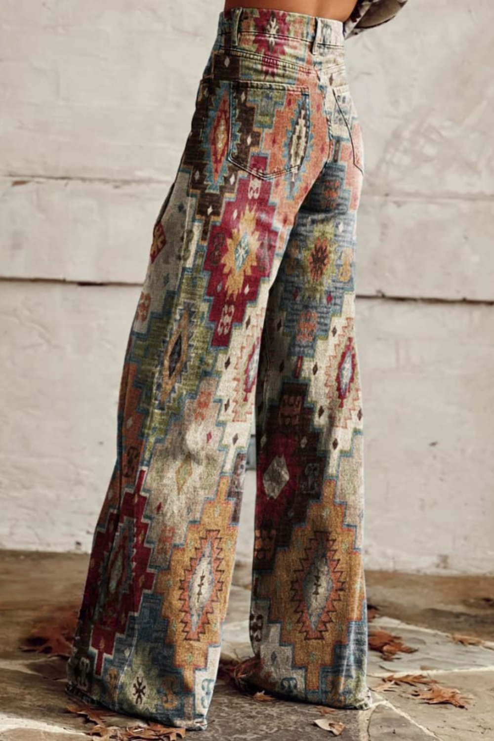 Juliette | Comfortable Printed Pants – view 2