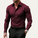 The Hawthorne Men’s Stretch Button Up Slim Fit Dress Shirt – view 8
