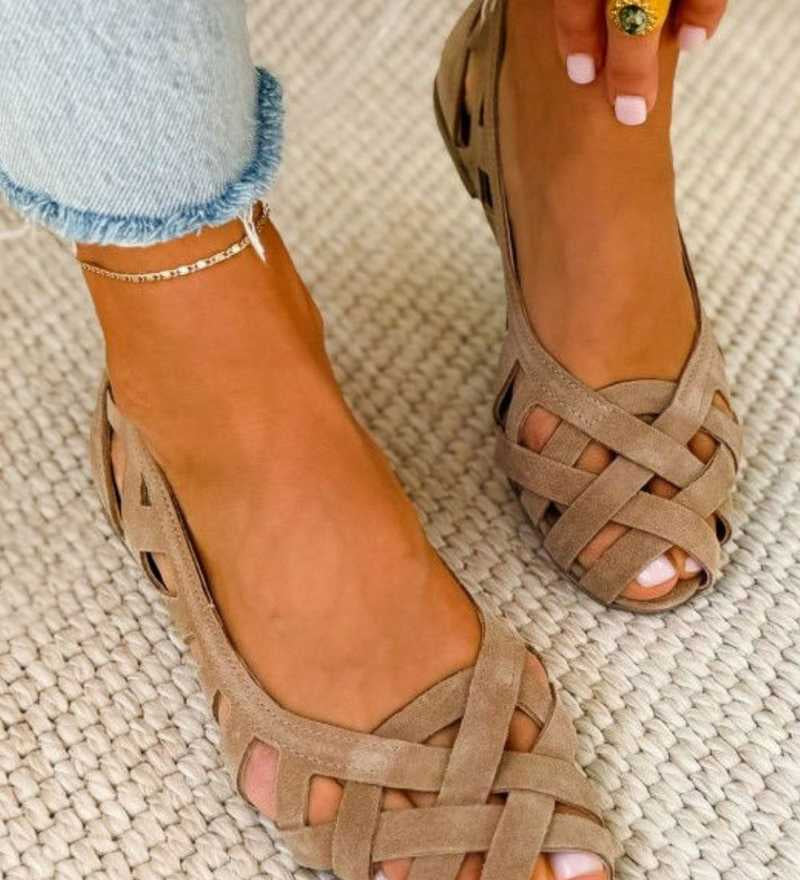 Caterina | Woven Summer Sandals – view 5