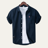 The Salerno Men’s Slim Fit Button-Up Shirt – view 5