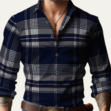 The Ashridge Men’s Classic Plaid Button-Down Casual Shirt – view 6