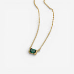 Moni Emerald Green Necklace