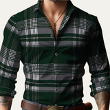 The Ashridge Men’s Classic Plaid Button-Down Casual Shirt – view 5