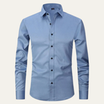 The Beaumont Men’s Non Iron Button Up Stretch Dress Shirt – view 2