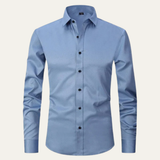 The Beaumont Men’s Non Iron Button Up Stretch Dress Shirt – view 2