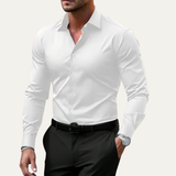 The Hawthorne Men’s Stretch Button Up Slim Fit Dress Shirt – view 6