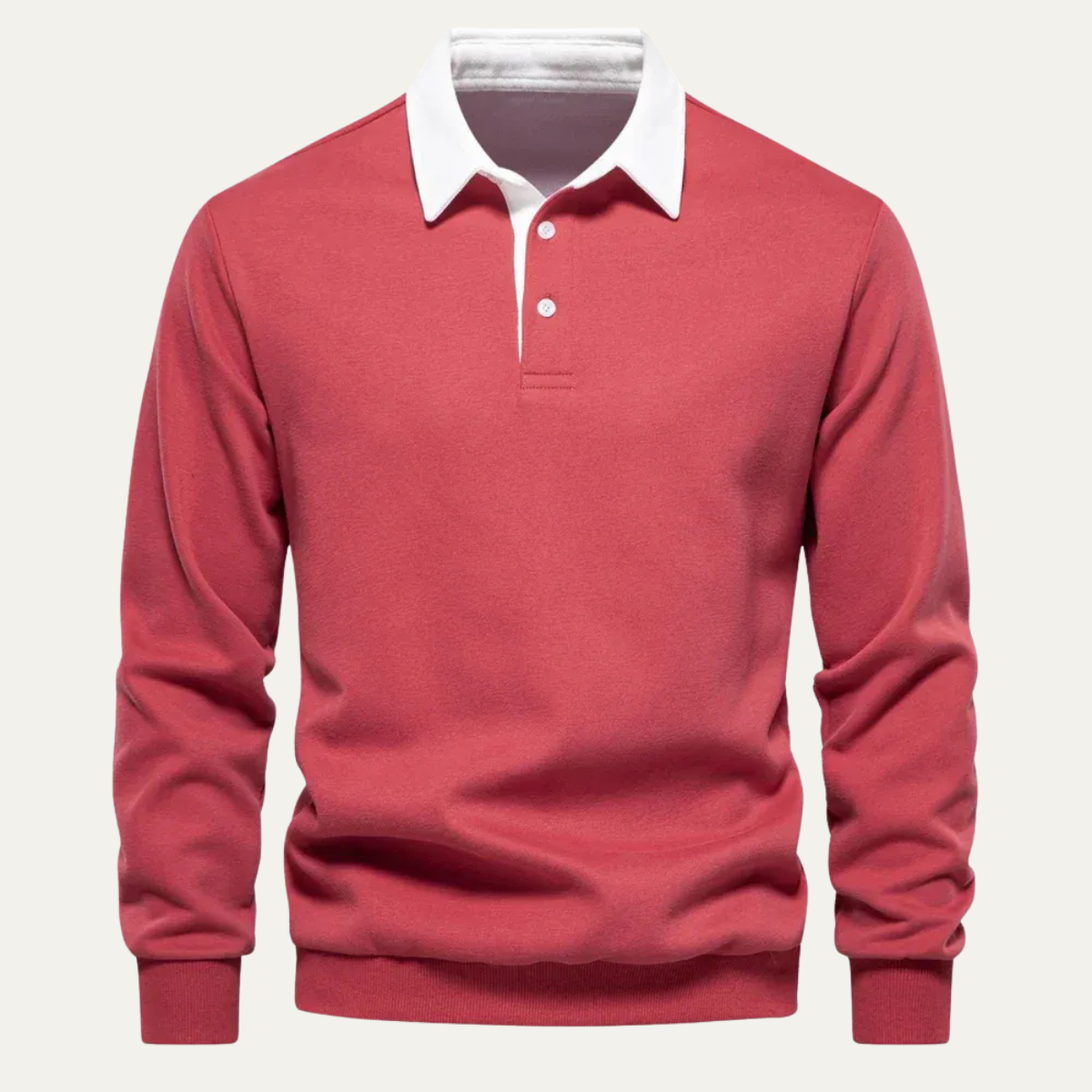 The Chelsea Men’s Long Sleeve Polo – Classic Knit Shirt – view 13
