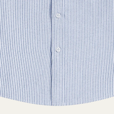 The Tenerife Men's Striped Shirt with Classic Collar and Pocket – view 4