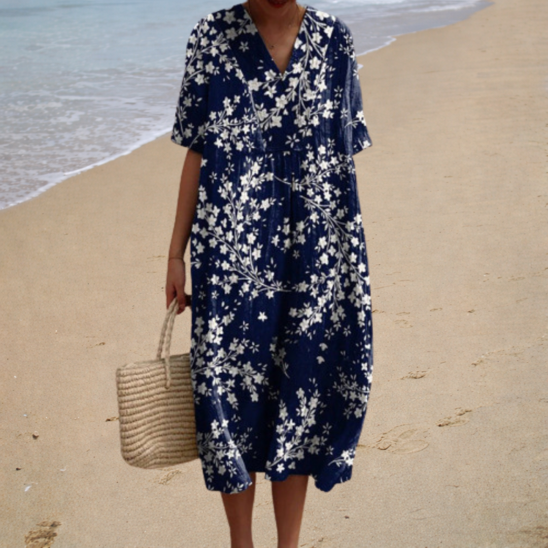 Clara - Comfortable Summer Dress – view 3