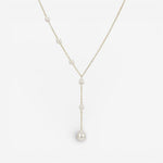 Classic Pearl Drop Necklace