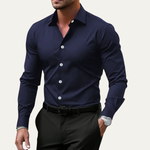 The Hawthorne Men’s Stretch Button Up Slim Fit Dress Shirt – view 9