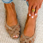 Caterina | Woven Summer Sandals – view 8