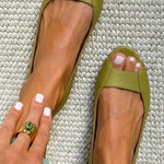 Adelina | Chic Comfort Gold Sandals – view 11