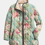 Assumpta antique rose quilted jacket for women | Ellie Dublin