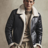 Joe | Cozy Biker Jacket for Chilly Autumn and Winter Days – view 13