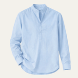 The Pinebrook Ridge Men’s Mandarin Collar Shirt