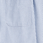 The Tenerife Men's Striped Shirt with Classic Collar and Pocket – view 5