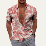The Pinebrook Hill Men’s Tropical Coconut Print Hawaiian Beach Shirt – view 2