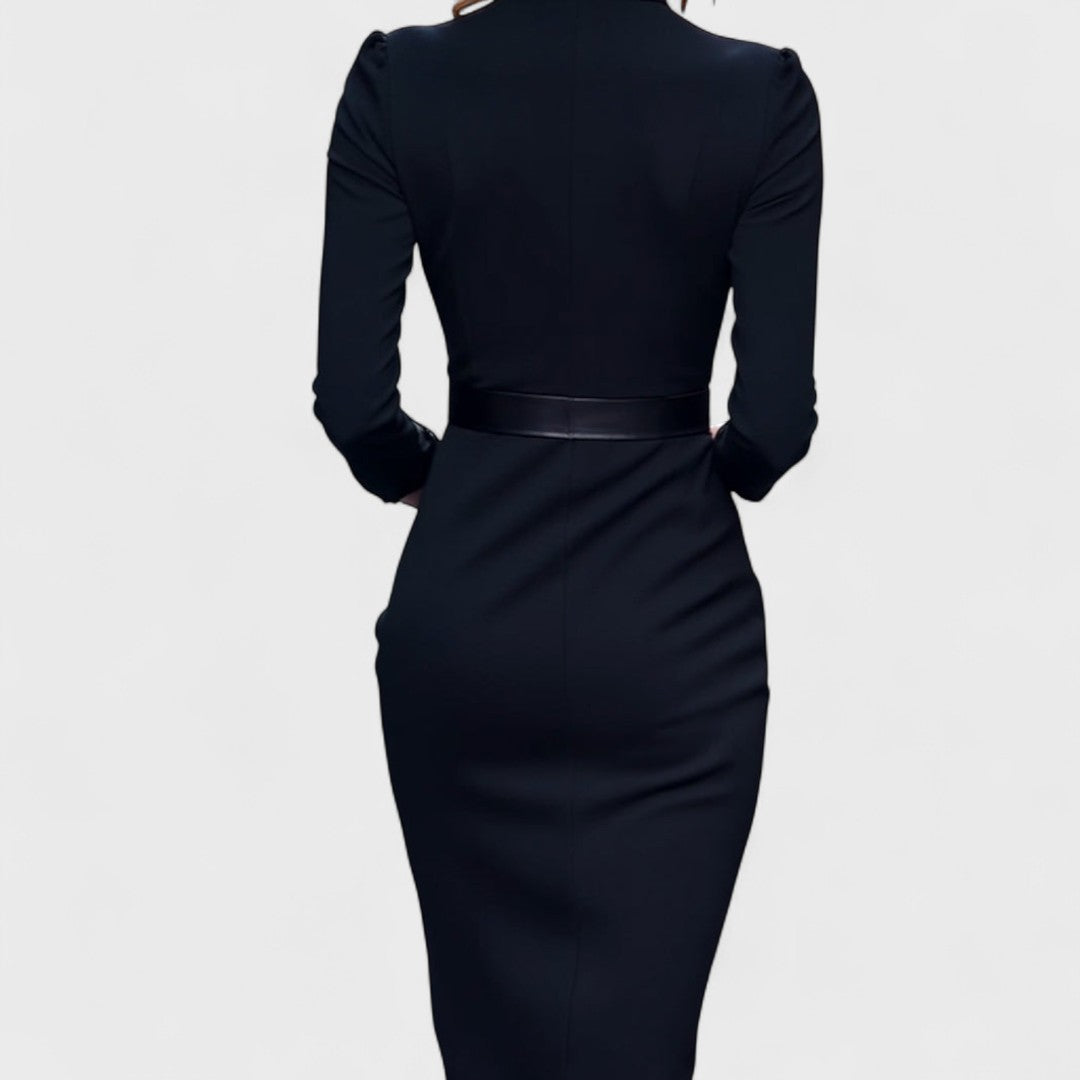 Camille | The Belted Power Maxi Dress – view 11