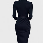 Camille | The Belted Power Maxi Dress – view 11