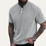 The Windlawn Men’s Casual Textured Summer Polo Shirt – view 6