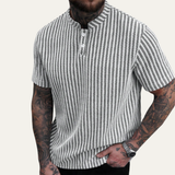 The Windlawn Men’s Casual Textured Summer Polo Shirt – view 6