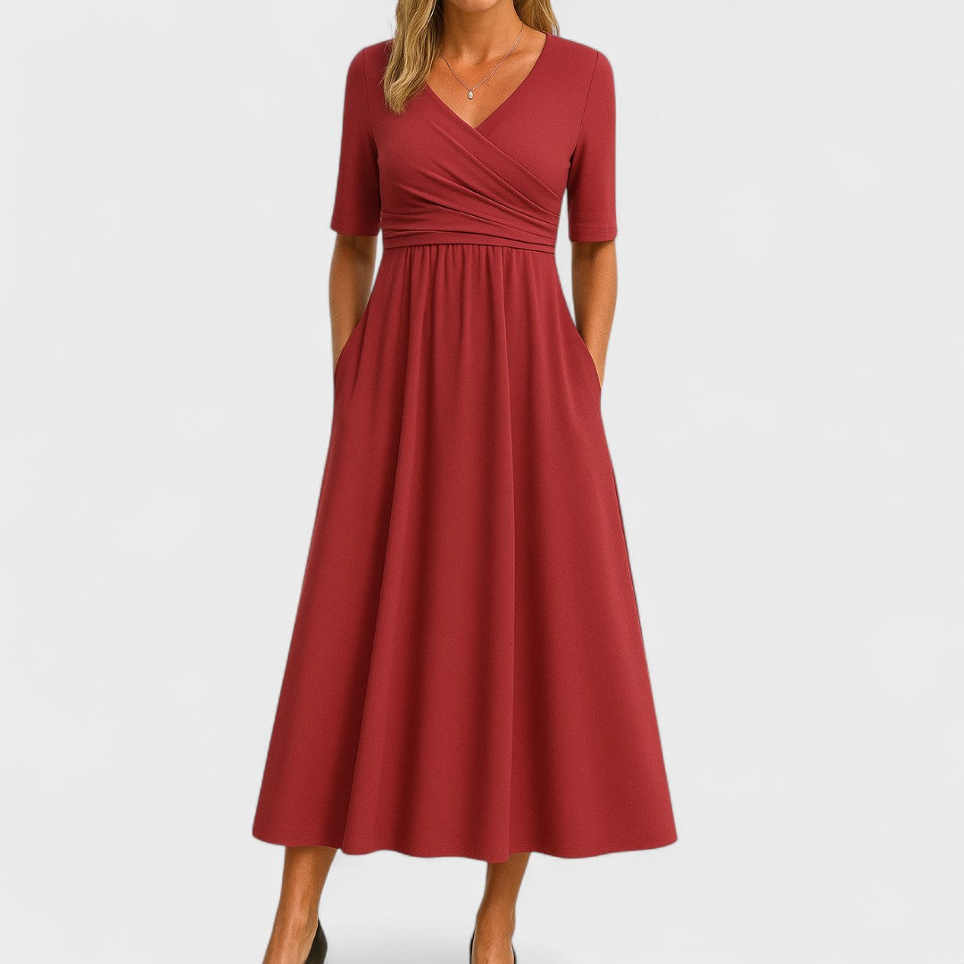 Phoebe | Elegant Midi Dress – view 4