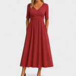 Phoebe | Elegant Midi Dress – view 4