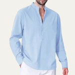 The Pinebrook Ridge Men’s Mandarin Collar Shirt – view 2